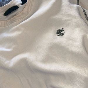 Long sleeve black stitching Timberland sweater